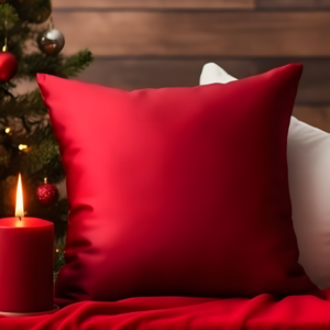 Cozy Christmas Pillow Mockup Bundle