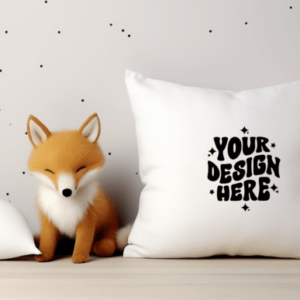 Kids Pillow Mockup 2