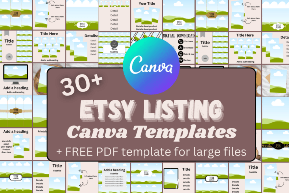 Etsy Listing Canva Template