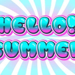 Bubble Pink Blue Font