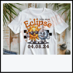 تيشيرت كسوف الشمس الكلي - 8 أبريل 2024 ☀️????