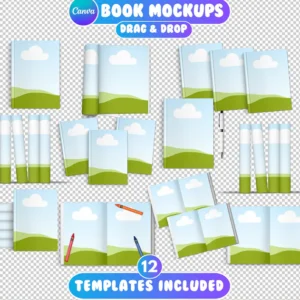MOCKUP SCENE Book mockups