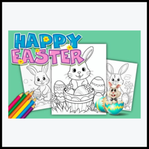50+ Easter Coloring Pages for Kids