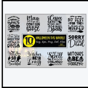 Halloween Svg  حزمة رائعة من تصميمات